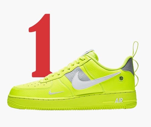 Nike Air Force 1 '07 LV8 Utility Volt sneakers
