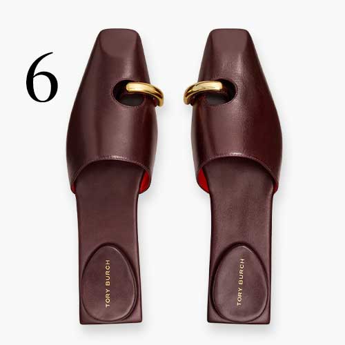 Photo: Tory Burch pierced mules product image