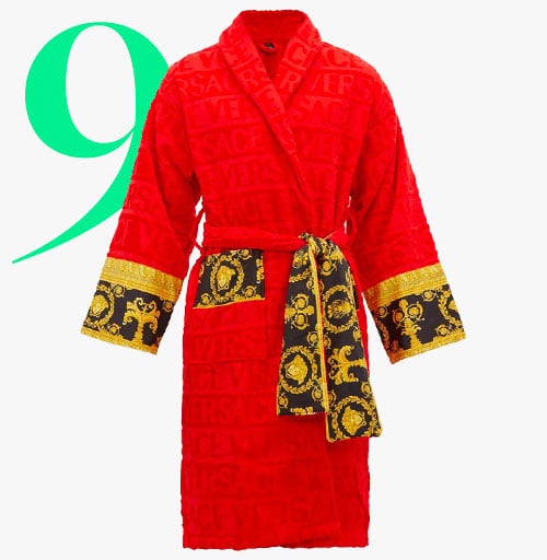 Photo: Versace ‘I love baroque’ bathrobe