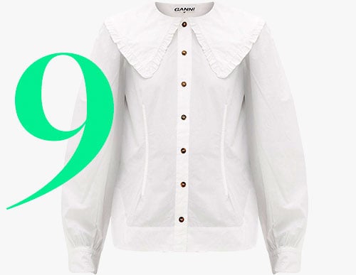 Photo: Ganni cotton shirt