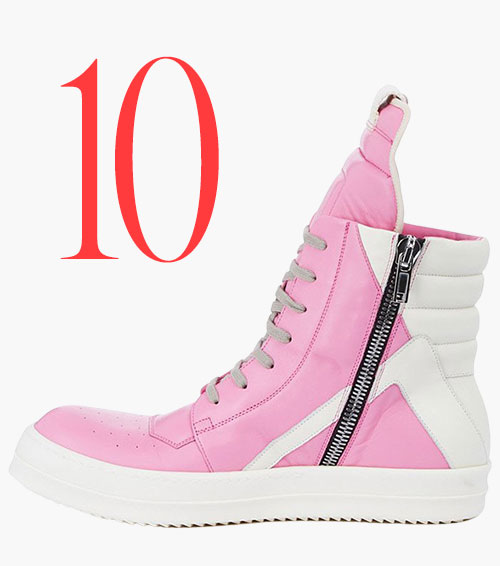 Photo: Rick Owens Geobasket sneakers