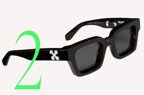 Photo: Off-White Virgil sunglasses