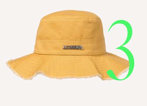 Photo: Jacquemus Le bob Artichaut hat